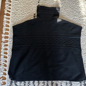 Brooks Brothers Wool Blend Black Oversized Sweater (size M)